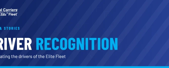 National Carriers Driver Recognition